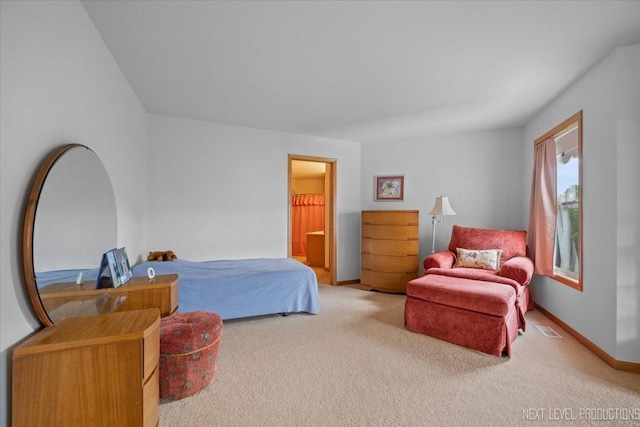 1705 Heatherstone Ave, Montgomery, IL 60538 - bedroom with carpet floors, baseboards, and connected bathroom
