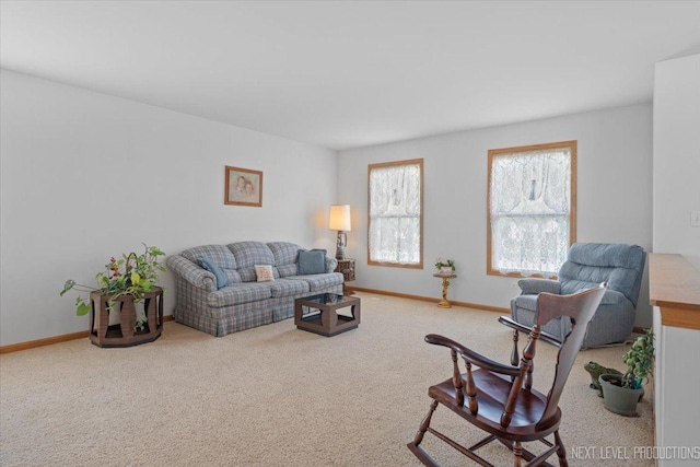 1705 Heatherstone Ave, Montgomery, IL 60538 - carpeted living area with baseboards