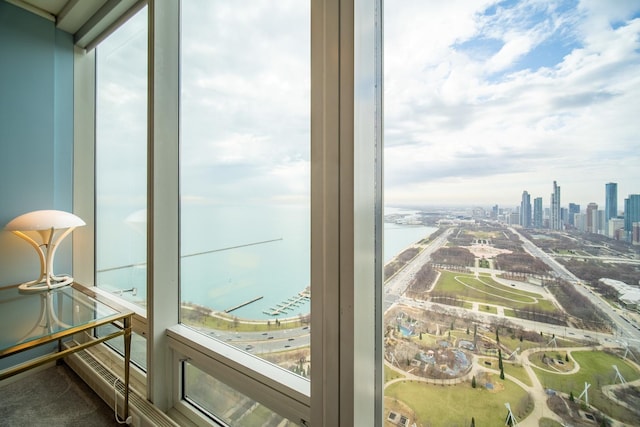 340 E Randolph St Unit 4703, Chicago, IL 60601 - water view with city skyline