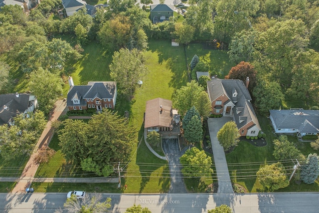 6542 S Ridge Rd, Willowbrook, IL 60527 - aerial overview of property's location featuring nearby suburban area