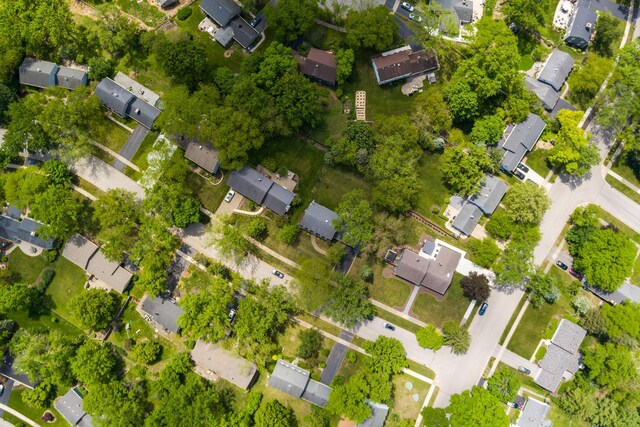 25W303 Gunston Ave, Naperville, IL 60540 - aerial perspective of suburban area