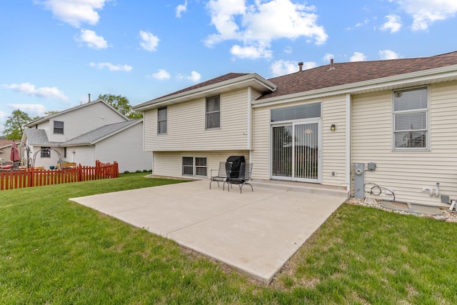 12169 Ayrshire Ln, Loves Park, IL 61111 - rear view of property featuring a patio area