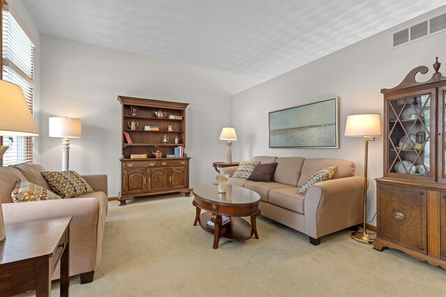 12169 Ayrshire Ln, Loves Park, IL 61111 - living area featuring light carpet