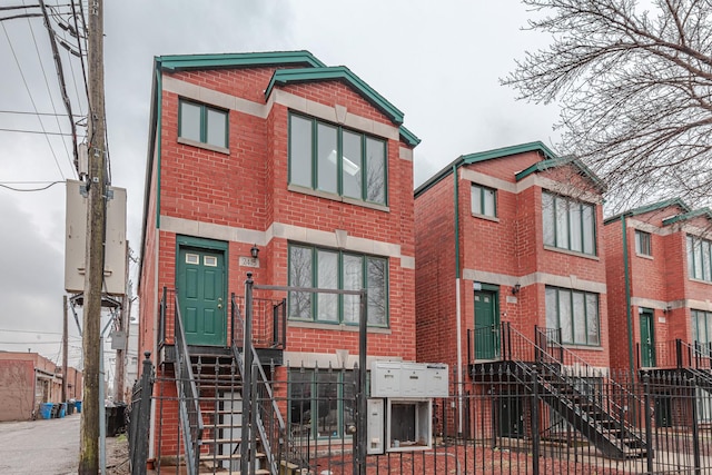2413 W Taylor St, Chicago, IL 60612 - view of front of home with brick siding