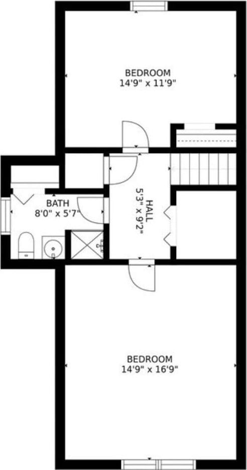 7517 N Oketo Ave, Chicago, IL 60631 - room layout