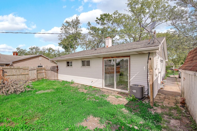 232 Camden Dr, Steger, IL 60475 - back of house with cooling unit