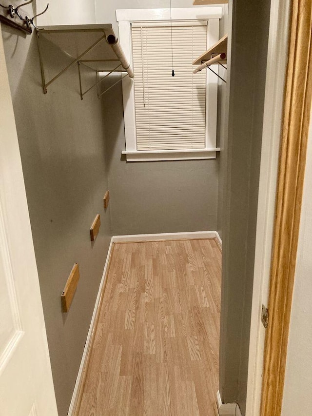 5352 N Magnet Ave, Chicago, IL 60630 - spacious closet with wood finished floors