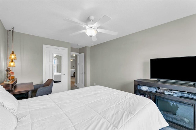 1908 Littlefield Ln, Mahomet, IL 61853 - bedroom featuring ceiling fan