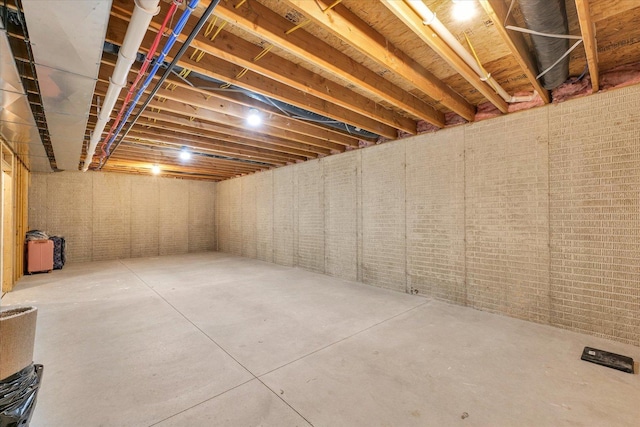 1908 Littlefield Ln, Mahomet, IL 61853 - view of unfinished basement