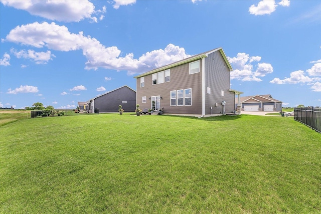 1908 Littlefield Ln, Mahomet, IL 61853 - view of rear view of house