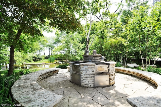 505 N Lake Shore Dr Unit 5201, Chicago, IL 60611 - view of patio / terrace featuring a water view