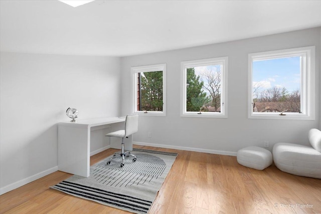 1520 Silver Maple Ct, Naperville, IL 60563 - office featuring wood finished floors and baseboards