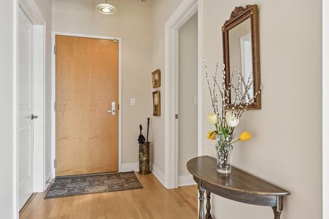170 N NW Hwy Unit 401, Park Ridge, IL 60068 - foyer with wood finished floors and baseboards