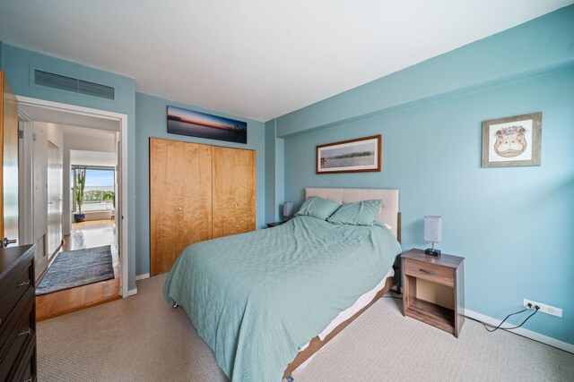 3200 N Lake Shore Dr Unit 911, Chicago, IL 60657 - carpeted bedroom with baseboards and a closet