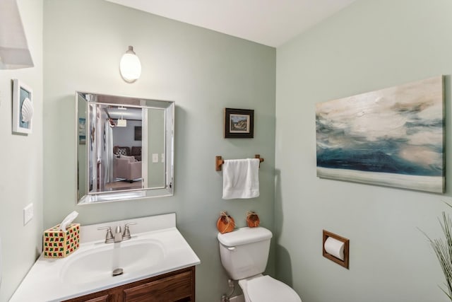 961 N Arrowhead Dr, Palatine, IL 60074 - bathroom featuring toilet and vanity