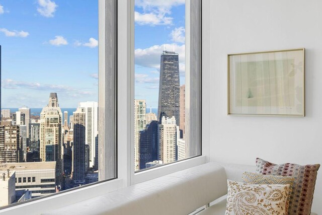 401 N Wabash Ave Unit 42E, Chicago, IL 60611 - living area with a city view