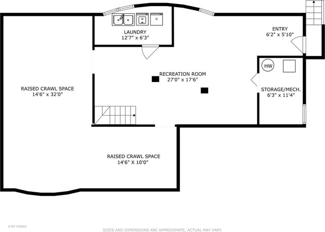 614 S Patton Ave, Arlington Heights, IL 60005 - floor plan / room layout