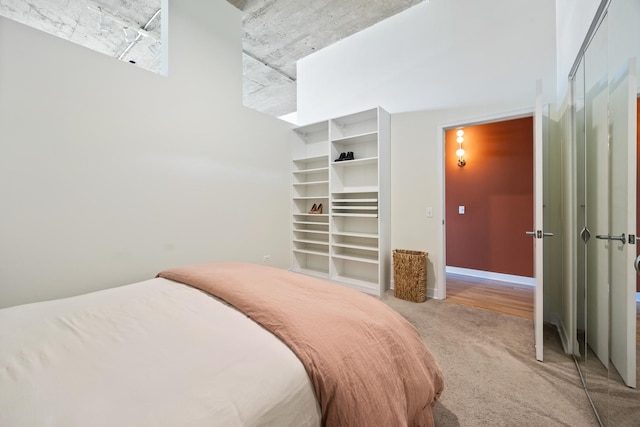 320 E 21st St Unit 402, Chicago, IL 60616 - bedroom with carpet and baseboards