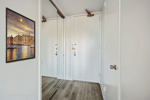 1700 E 56th St Unit 904, Chicago, IL 60637 - hall with wood finished floors