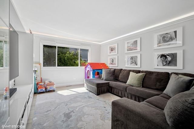 603 Barberry Ln, Wheeling, IL 60090 - living room with baseboards
