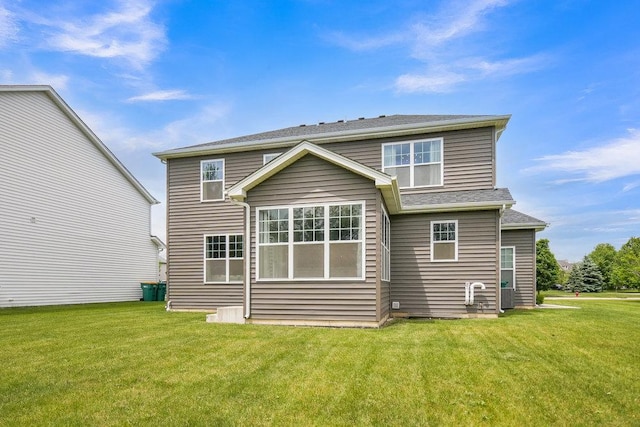 6704 Whisper Glen Dr, Plainfield, IL 60586 - back of house featuring a lawn