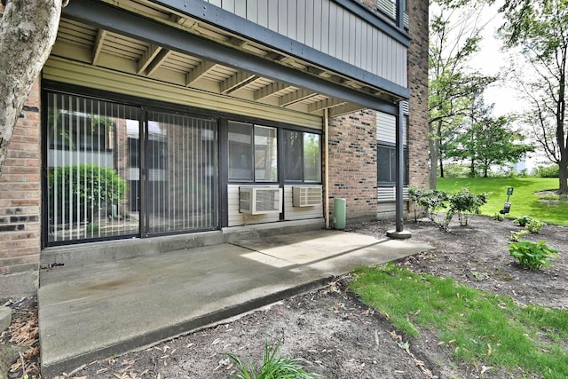 1806 Hemlock Pl Unit 105, Schaumburg, IL 60173 - entrance to property featuring brick siding