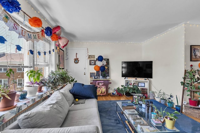 530 Michigan Ave Unit 3E, Evanston, IL 60202 - living room with wood finished floors