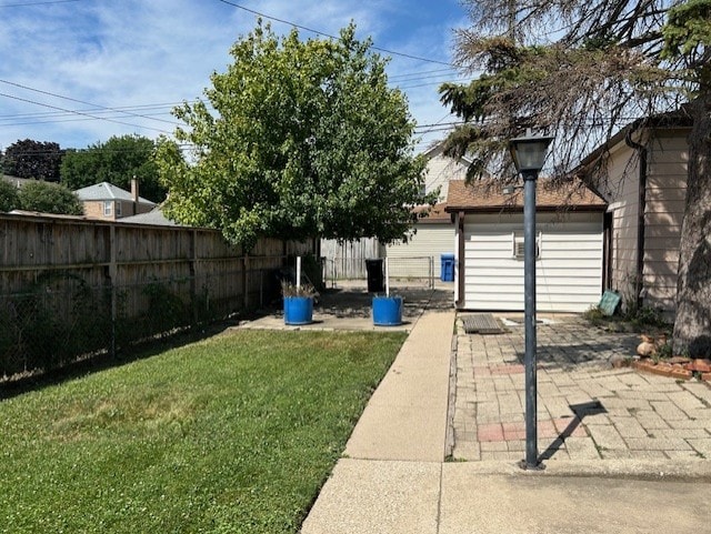 3832 N Nora Ave, Chicago, IL 60634 - fenced backyard featuring a patio