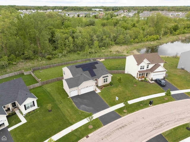 8716 Pebble Creek Ct, Wonder Lake, IL 60097 - bird's eye view of a large body of water