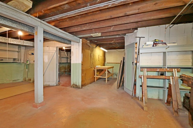 4327 W Henderson St, Chicago, IL 60641 - view of unfinished basement