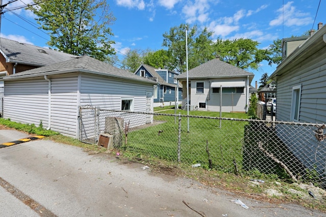4327 W Henderson St, Chicago, IL 60641 - back of property with roof with shingles