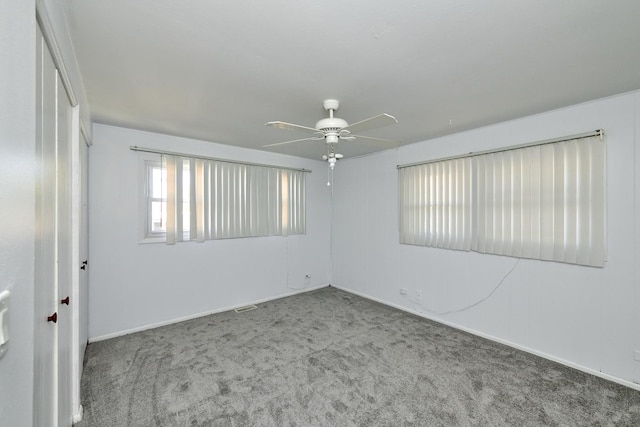 1613 Hartmann Dr, Schaumburg, IL 60193 - carpeted empty room featuring ceiling fan and baseboards