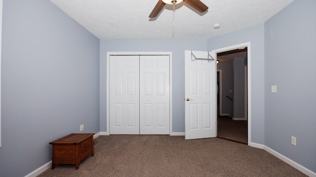 302 Gambel Ct, Normal, IL 61761 - unfurnished bedroom with carpet flooring, a closet, and baseboards