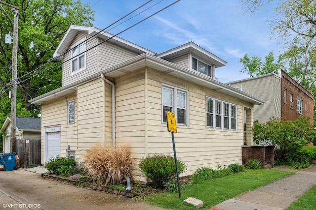 435 Jackson Blvd, Forest Park, IL 60130 - view of property exterior featuring a garage