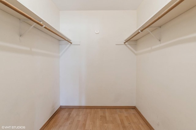 942 E Old Willow Rd Unit 101, Prospect Heights, IL 60070 - walk in closet featuring light wood-style floors