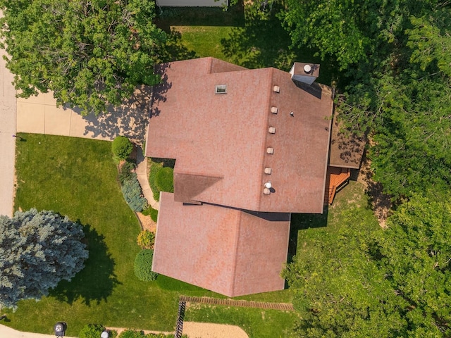 2321 Woodhavens Dr, Bloomington, IL 61701 - aerial view of property and surrounding area