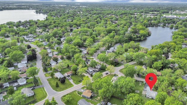 17963 W Greentree Rd, Grayslake, IL 60030 - aerial view of property's location featuring a large body of water