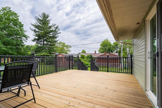 817 N Mohave Dr, Pontiac, IL 61764 - deck featuring a yard