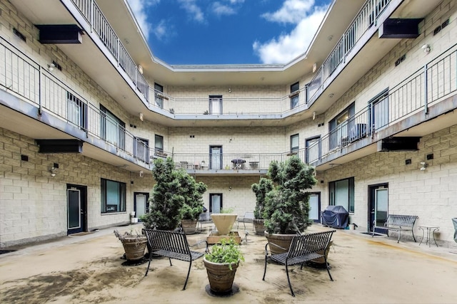 4751 N Artesian Ave Unit 206, Chicago, IL 60625 - view of patio / terrace featuring area for grilling