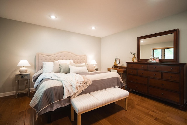 2148 Donahue St, Lasalle, IL 61301 - bedroom featuring hardwood / wood-style flooring, recessed lighting, and baseboards