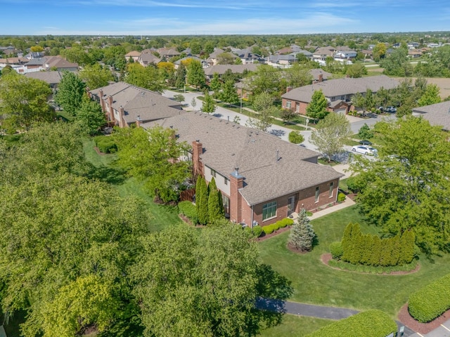 17964 Upland Dr, Tinley Park, IL 60487 - aerial view of property's location with nearby suburban area