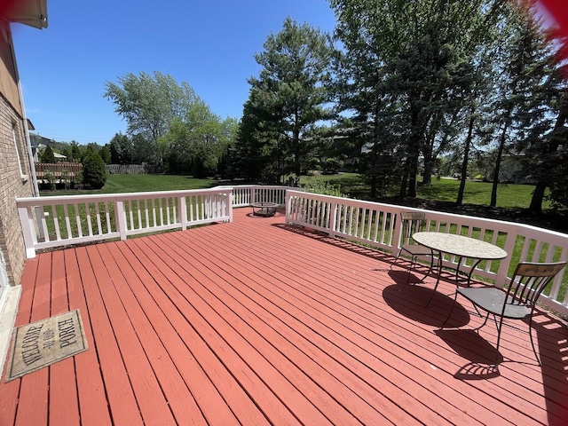 13153 W Pin Oak Dr, Homer Glen, IL 60491 - deck featuring view of wooded area