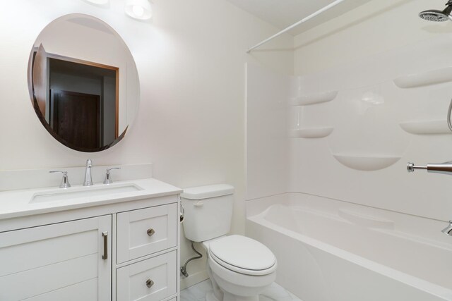 1560 Hunt Dr Unit A, Normal, IL 61761 - full bath with toilet, vanity, and bathtub / shower combination