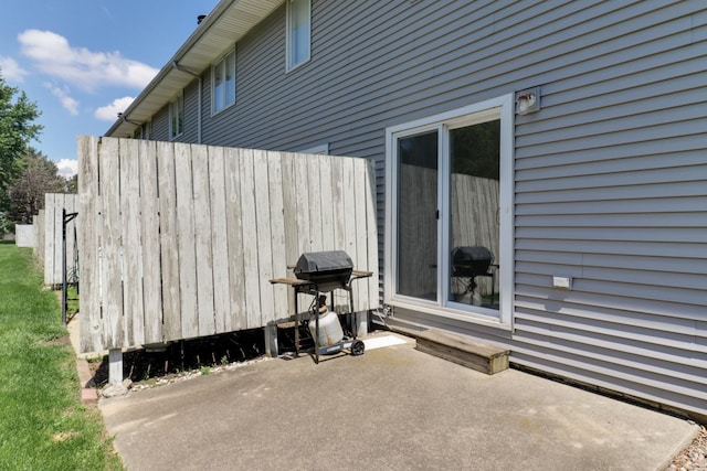1560 Hunt Dr Unit A, Normal, IL 61761 - view of patio with a grill