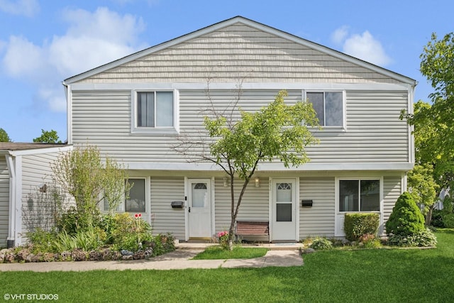 852 Oxford Pl Unit 852, Wheeling, IL 60090 - colonial home with a front yard