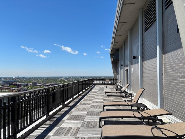 3600 N Lake Shore Dr Unit 2212, Chicago, IL 60613 - view of patio with a balcony