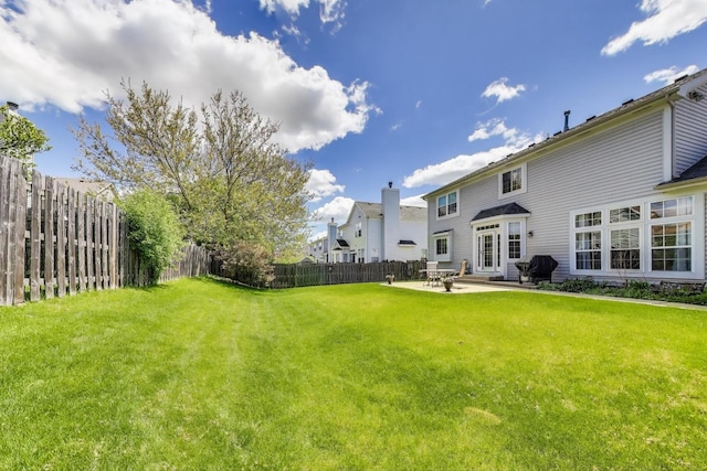 1400 Patrick Dr, Mundelein, IL 60060 - view of yard featuring a patio area