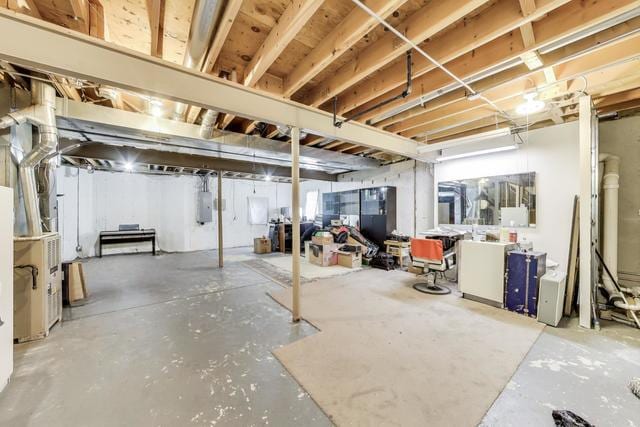 1400 Patrick Dr, Mundelein, IL 60060 - basement featuring electric panel