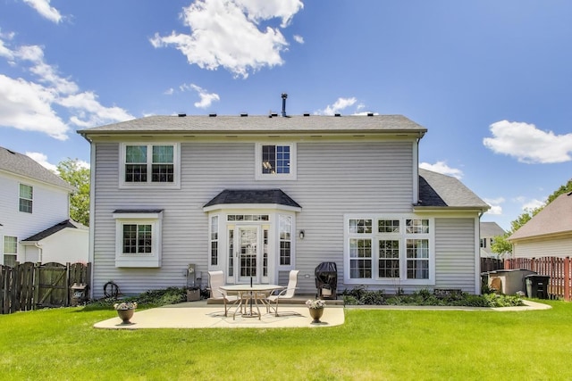 1400 Patrick Dr, Mundelein, IL 60060 - back of property with a patio area