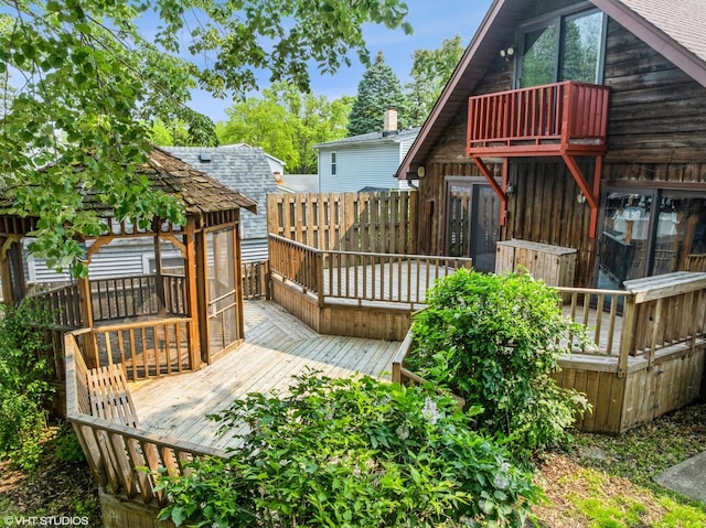 734 S Warren Ave, Palatine, IL 60074 - view of deck